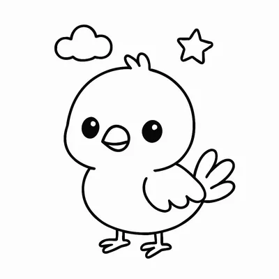 Birds Coloring Page - Free Printable