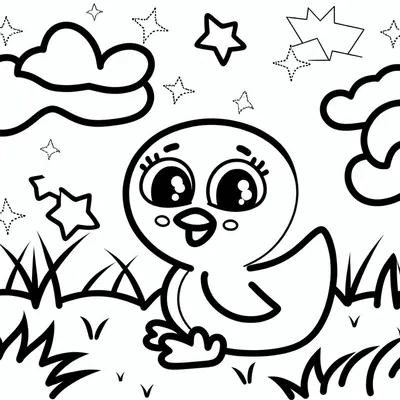Birds to Color - Free Drawing