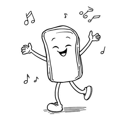 Breakfast Coloring Page - Free Printable