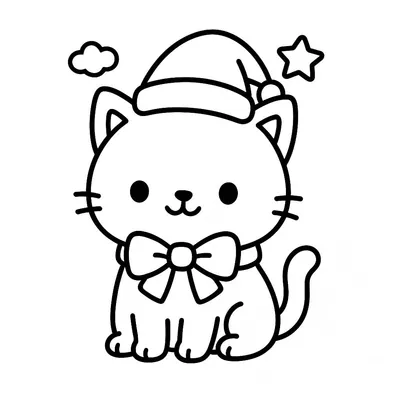 Christmas Coloring Page - Free Printable