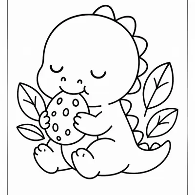 Dinosaurs Coloring Page - Free Printable