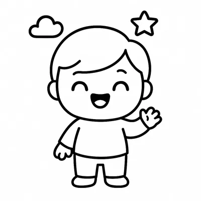 Emotions Coloring Page - Free Printable