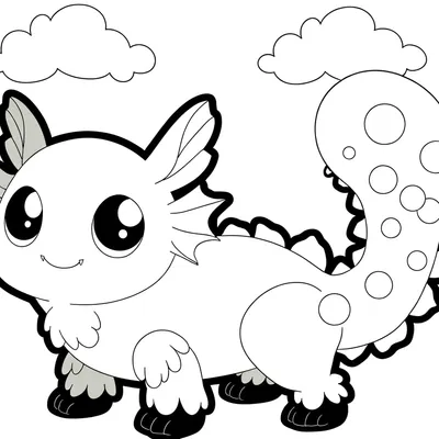 Fantasy Coloring Page - Free Printable