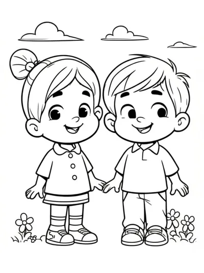 Kids to Color - Free Drawing