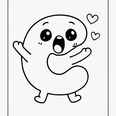 Letter C Coloring Page - Free Printable