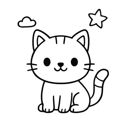 Pets Coloring Page - Free Printable