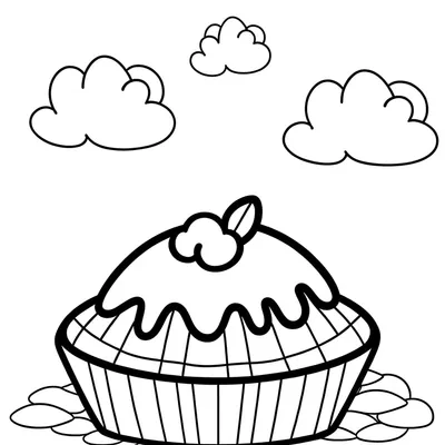 Sweet Coloring Page - Free Printable