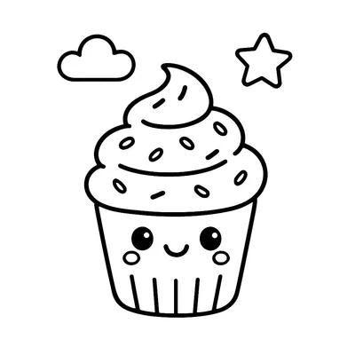 Sweet Coloring Page - Free Printable