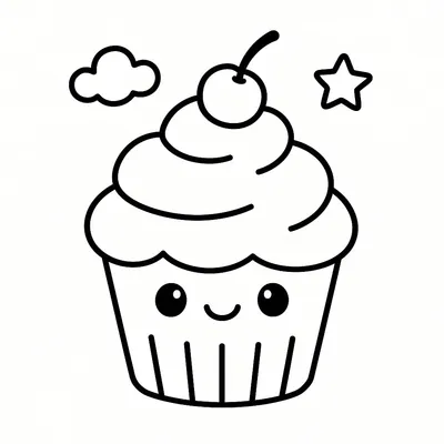 Sweet Coloring Page - Free Printable