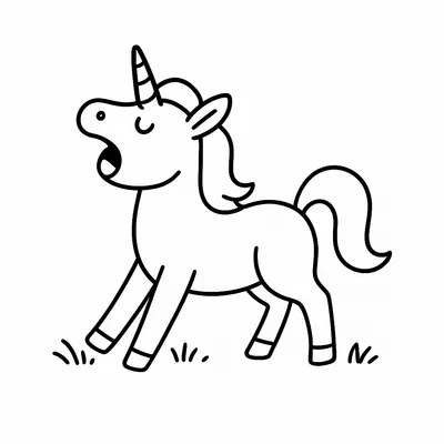 Unicorn Coloring Page - Free Printable